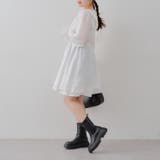 【秋のレーヤードコーデにも◎】ラッフルフリルミニワンピース | NICE CLAUP / OLIVE des OLIVE OUTLET | 詳細画像12