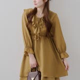 【秋のレーヤードコーデにも◎】ラッフルフリルミニワンピース | NICE CLAUP / OLIVE des OLIVE OUTLET | 詳細画像21