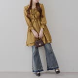 【秋のレーヤードコーデにも◎】ラッフルフリルミニワンピース | NICE CLAUP / OLIVE des OLIVE OUTLET | 詳細画像27