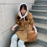 【秋のレーヤードコーデにも◎】ラッフルフリルミニワンピース | NICE CLAUP / OLIVE des OLIVE OUTLET | 詳細画像30