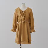 【秋のレーヤードコーデにも◎】ラッフルフリルミニワンピース | NICE CLAUP / OLIVE des OLIVE OUTLET | 詳細画像33