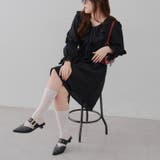 【秋のレーヤードコーデにも◎】ラッフルフリルミニワンピース | NICE CLAUP / OLIVE des OLIVE OUTLET | 詳細画像38