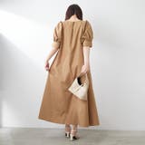 1枚でキマる！パフスリーブキーネックワンピース | NICE CLAUP / OLIVE des OLIVE　OUTLET | 詳細画像13 