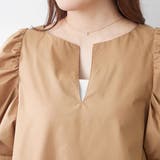 1枚でキマる！パフスリーブキーネックワンピース | NICE CLAUP / OLIVE des OLIVE　OUTLET | 詳細画像42 