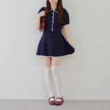 カーデイガン&スカートニットセットアップ | NICE CLAUP / OLIVE des OLIVE　OUTLET | 詳細画像13 