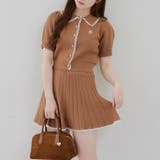 カーデイガン&スカートニットセットアップ | NICE CLAUP / OLIVE des OLIVE　OUTLET | 詳細画像38 