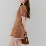 カーデイガン&スカートニットセットアップ | NICE CLAUP / OLIVE des OLIVE　OUTLET | 詳細画像41 