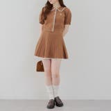 カーデイガン&スカートニットセットアップ | NICE CLAUP / OLIVE des OLIVE　OUTLET | 詳細画像42 
