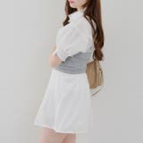 後ろレースアップミニワンピース | NICE CLAUP / OLIVE des OLIVE OUTLET | 詳細画像5