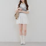 後ろレースアップミニワンピース | NICE CLAUP / OLIVE des OLIVE OUTLET | 詳細画像6