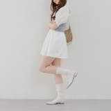 後ろレースアップミニワンピース | NICE CLAUP / OLIVE des OLIVE OUTLET | 詳細画像9
