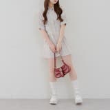 後ろレースアップミニワンピース | NICE CLAUP / OLIVE des OLIVE OUTLET | 詳細画像14