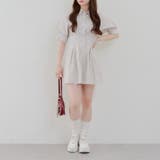 後ろレースアップミニワンピース | NICE CLAUP / OLIVE des OLIVE OUTLET | 詳細画像15