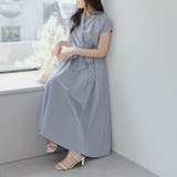 スキッパーフレンチタックワンピース | NICE CLAUP / OLIVE des OLIVE OUTLET | 詳細画像14