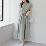 スキッパーフレンチタックワンピース | NICE CLAUP / OLIVE des OLIVE OUTLET | 詳細画像28