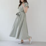 スキッパーフレンチタックワンピース | NICE CLAUP / OLIVE des OLIVE OUTLET | 詳細画像30