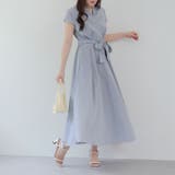 ストライプ | スキッパーフレンチタックワンピース | NICE CLAUP / OLIVE des OLIVE OUTLET