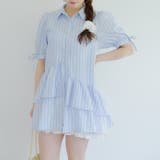 アシメフリルシャツワンピース | NICE CLAUP / OLIVE des OLIVE OUTLET | 詳細画像5