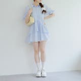 アシメフリルシャツワンピース | NICE CLAUP / OLIVE des OLIVE OUTLET | 詳細画像7