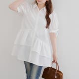 アシメフリルシャツワンピース | NICE CLAUP / OLIVE des OLIVE OUTLET | 詳細画像20