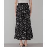 小花プリントマーメイドスカート | NICE CLAUP / OLIVE des OLIVE　OUTLET | 詳細画像24 