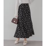 小花プリントマーメイドスカート | NICE CLAUP / OLIVE des OLIVE　OUTLET | 詳細画像16 