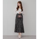 小花プリントマーメイドスカート | NICE CLAUP / OLIVE des OLIVE　OUTLET | 詳細画像19 