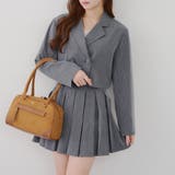 【セットアップ対応】BOXプリーツミニスカート | NICE CLAUP / OLIVE des OLIVE　OUTLET | 詳細画像8 