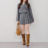 【セットアップ対応】BOXプリーツミニスカート | NICE CLAUP / OLIVE des OLIVE　OUTLET | 詳細画像14 