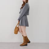 【セットアップ対応】BOXプリーツミニスカート | NICE CLAUP / OLIVE des OLIVE　OUTLET | 詳細画像15 