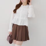 【セットアップ対応】BOXプリーツミニスカート | NICE CLAUP / OLIVE des OLIVE　OUTLET | 詳細画像18 