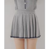 【セットアップ対応】裾ライン入りプリーツミニスカート | NICE CLAUP / OLIVE des OLIVE OUTLET | 詳細画像11