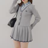 【セットアップ対応】裾ライン入りプリーツミニスカート | NICE CLAUP / OLIVE des OLIVE OUTLET | 詳細画像18