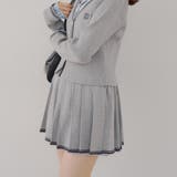 【セットアップ対応】裾ライン入りプリーツミニスカート | NICE CLAUP / OLIVE des OLIVE OUTLET | 詳細画像19