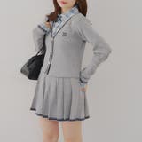 【セットアップ対応】裾ライン入りプリーツミニスカート | NICE CLAUP / OLIVE des OLIVE OUTLET | 詳細画像20