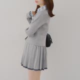 【セットアップ対応】裾ライン入りプリーツミニスカート | NICE CLAUP / OLIVE des OLIVE OUTLET | 詳細画像21