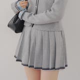 【セットアップ対応】裾ライン入りプリーツミニスカート | NICE CLAUP / OLIVE des OLIVE OUTLET | 詳細画像24