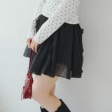 ブラック | 楊柳イレヘムミニスカート | RMAF NICE CLAUP / OLIVE des OLIVE