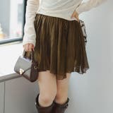 ブラウン | 楊柳イレヘムミニスカート | RMAF NICE CLAUP / OLIVE des OLIVE