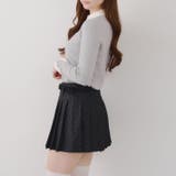 ドットベルト付プリーツミニスカート | NICE CLAUP / OLIVE des OLIVE　OUTLET | 詳細画像10 