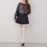 ドットベルト付プリーツミニスカート | NICE CLAUP / OLIVE des OLIVE　OUTLET | 詳細画像18 