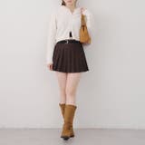 ドットベルト付プリーツミニスカート | NICE CLAUP / OLIVE des OLIVE　OUTLET | 詳細画像28 