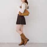 ドットベルト付プリーツミニスカート | NICE CLAUP / OLIVE des OLIVE　OUTLET | 詳細画像29 