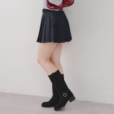 ドットベルト付プリーツミニスカート | NICE CLAUP / OLIVE des OLIVE　OUTLET | 詳細画像32 