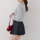 ドットベルト付プリーツミニスカート | NICE CLAUP / OLIVE des OLIVE　OUTLET | 詳細画像36 