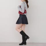 ドットベルト付プリーツミニスカート | NICE CLAUP / OLIVE des OLIVE　OUTLET | 詳細画像39 