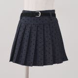 ドットベルト付プリーツミニスカート | NICE CLAUP / OLIVE des OLIVE　OUTLET | 詳細画像41 