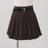 ドットベルト付プリーツミニスカート | NICE CLAUP / OLIVE des OLIVE　OUTLET | 詳細画像42 