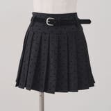 ドットベルト付プリーツミニスカート | NICE CLAUP / OLIVE des OLIVE　OUTLET | 詳細画像43 