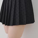 ドットベルト付プリーツミニスカート | NICE CLAUP / OLIVE des OLIVE　OUTLET | 詳細画像48 